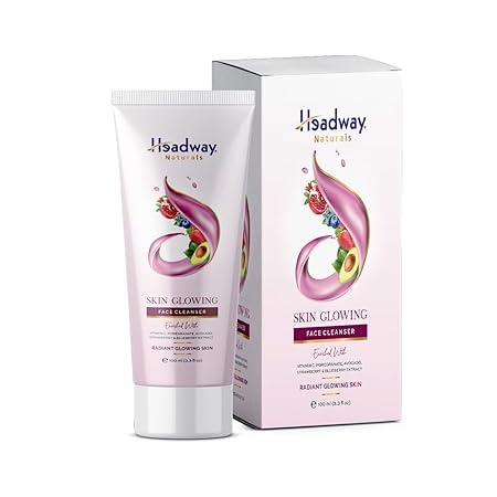 Headway Naturals Skin Glowing Face Cleanser face wash