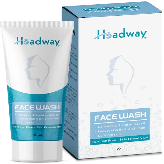 Headway Acne Control Face Wash for Oily Skin & Dark Spots (100ml x2)